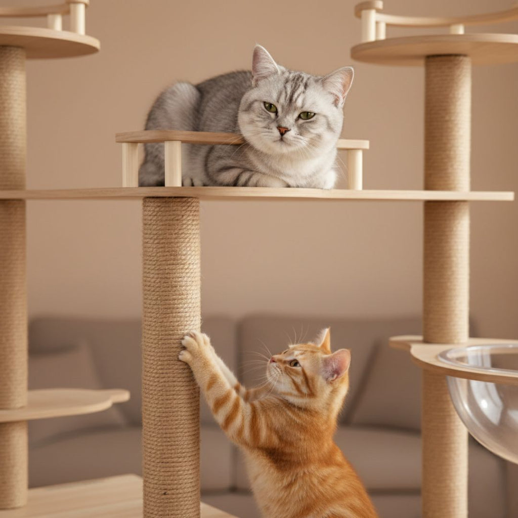 Kensington 170cm Large Cat Tree Tower & Scratching Post  | Cat Furniture