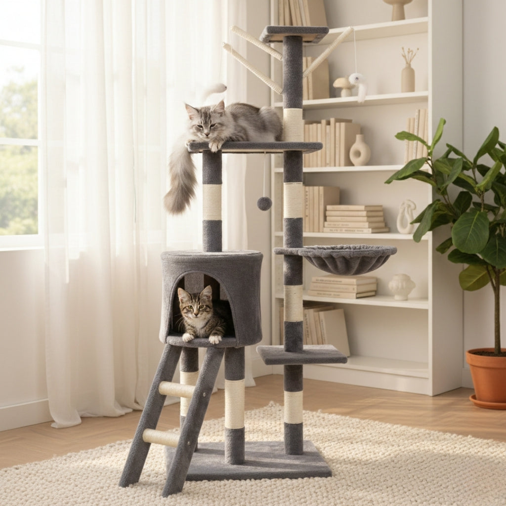 Richmond 140cm Medium Cat Tree & Scratching Post | Cat Furniture
