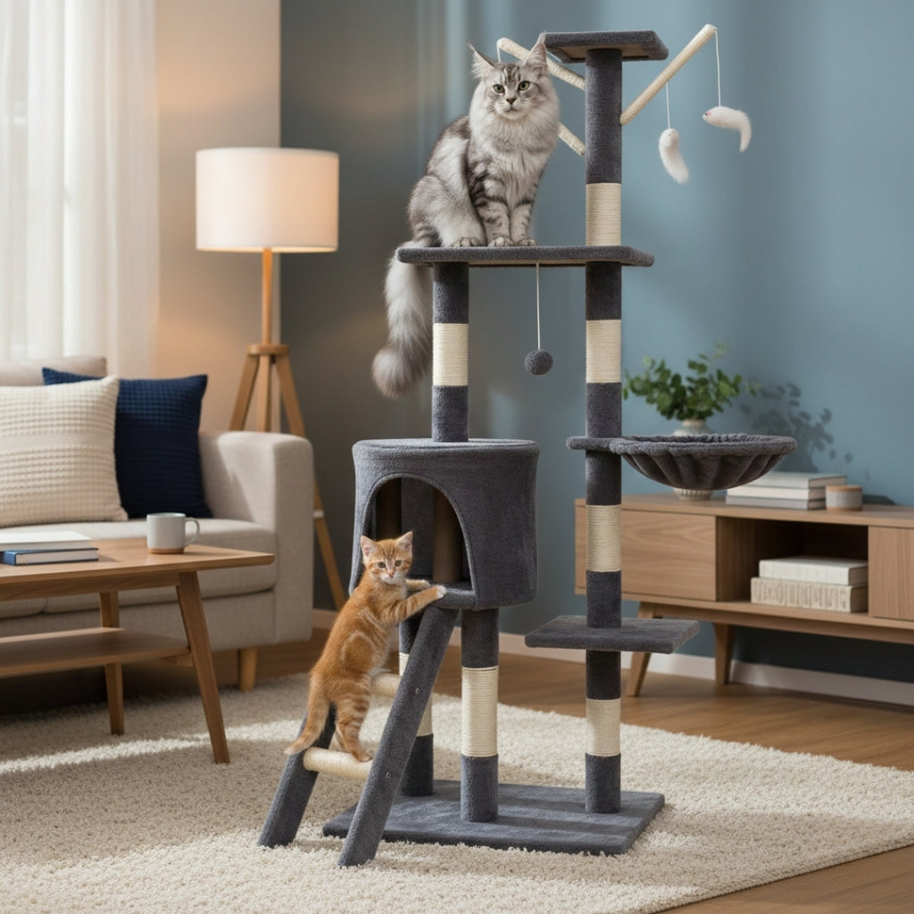 Richmond 140cm Medium Cat Tree & Scratching Post | Cat Furniture