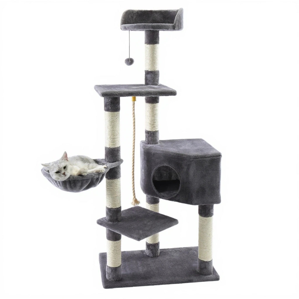 Stratford 138cm Medium Cat Tree & Scratching Post | Cat Furniture