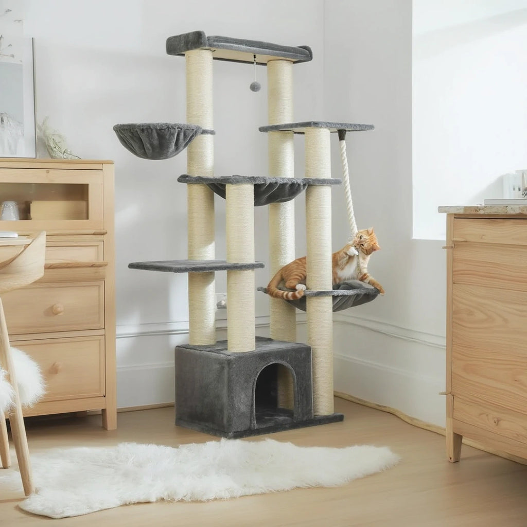 Suffolk 170cm Large Cat Tree & Scratching Post | Cat Furniture