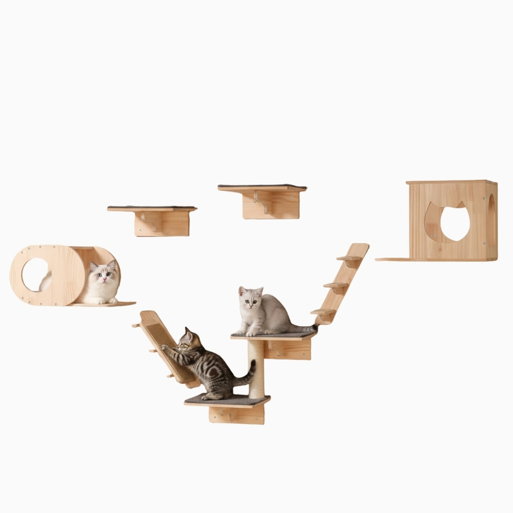 Victoria Wall Cat Tree & Scratching Post | Cat Furniture
