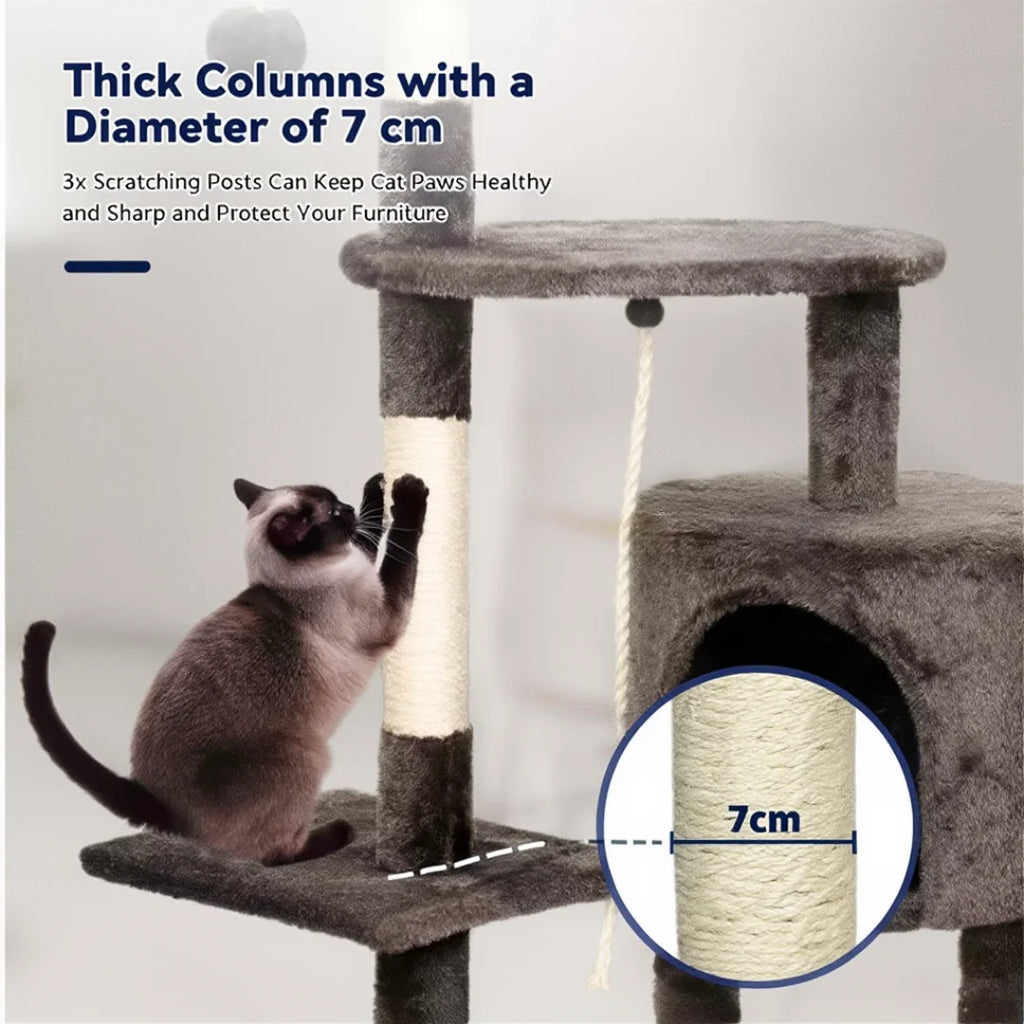 Stratford 138cm Medium Cat Tree & Scratching Post | Cat Furniture