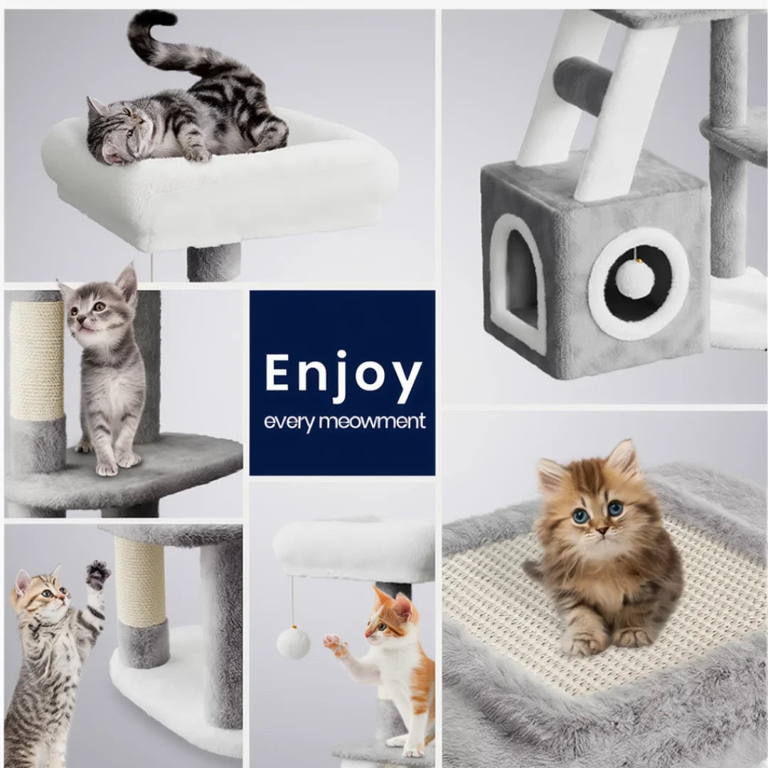 Durham 107cm Small Cat Tree & Scratching Post | Cat Furniture