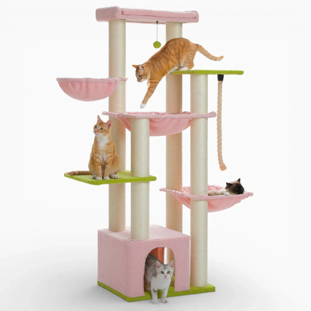 Suffolk 170cm Large Cat Tree & Scratching Post | Cat Furniture