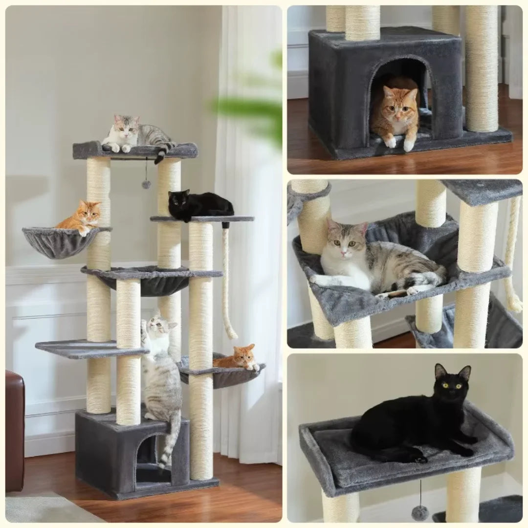Suffolk 170cm Large Cat Tree & Scratching Post | Cat Furniture
