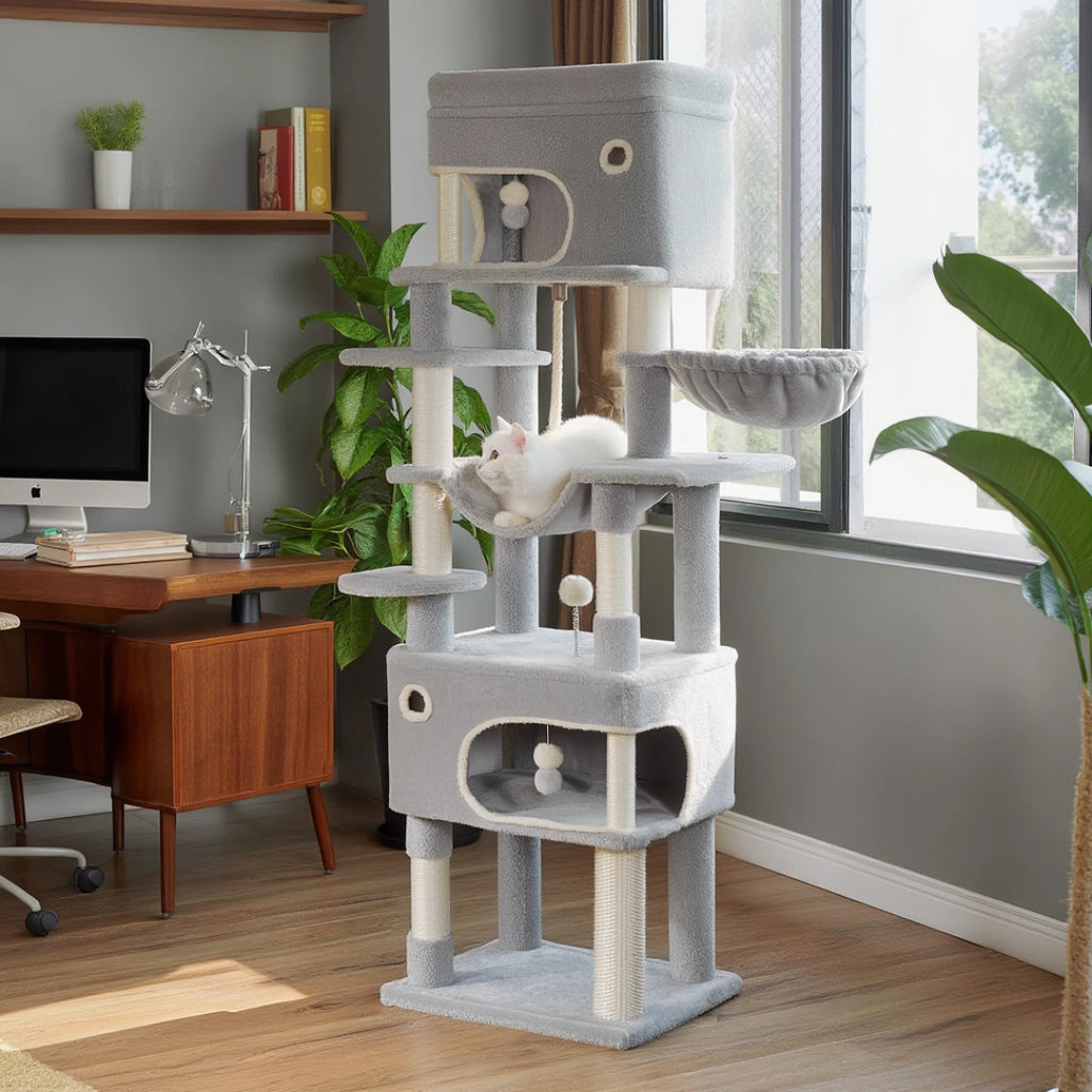 Kent Cat Tree 178cm Large Cat Tree & Scratching Post | Cat Furniture