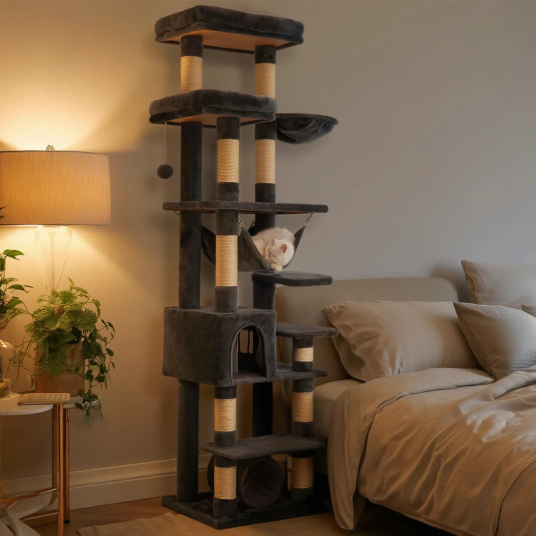Bloomsbury 188cm Large Cat Tree & Scratching Post | Cat Furniture