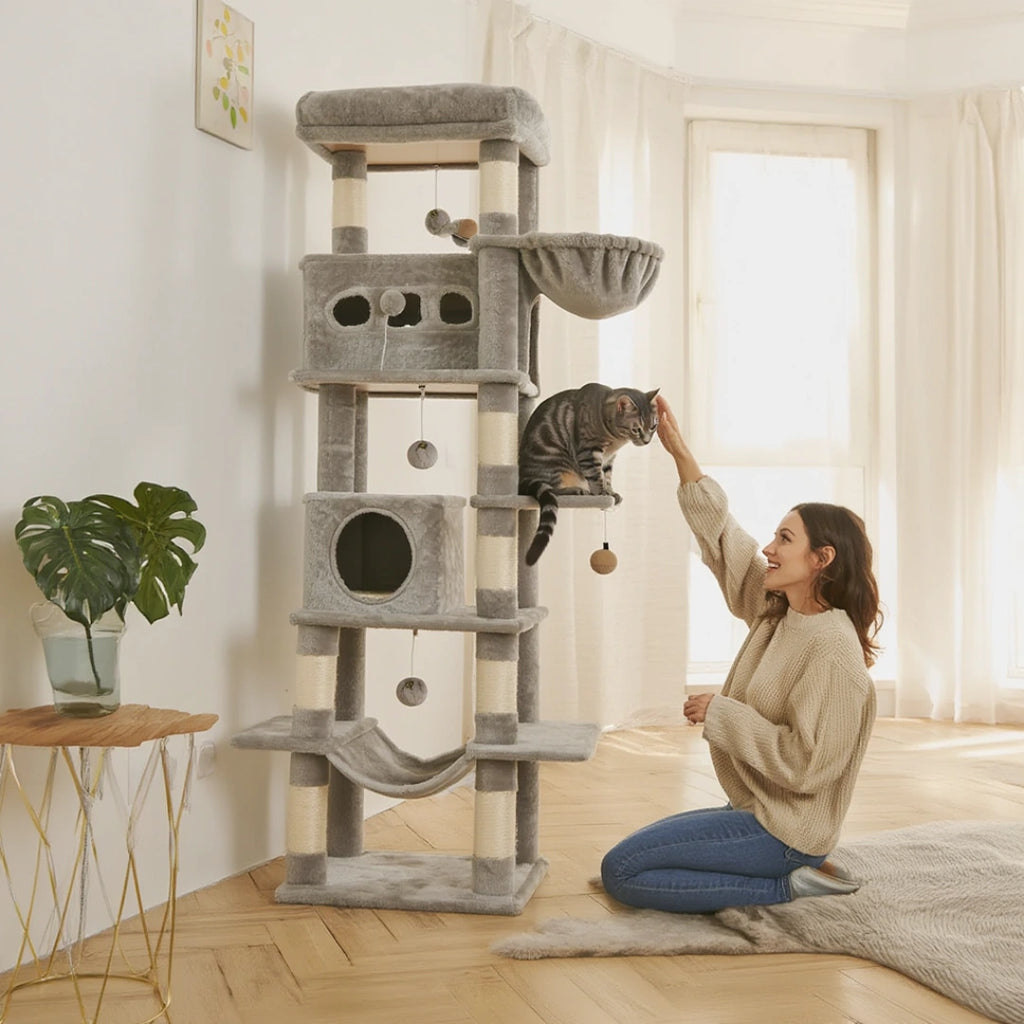 Cornwall 170cm Large Cat Tree & Scratching Post | Cat Furniture
