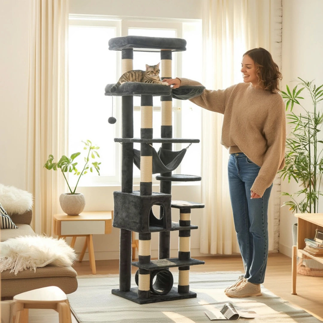 Bloomsbury 188cm Large Cat Tree & Scratching Post | Cat Furniture