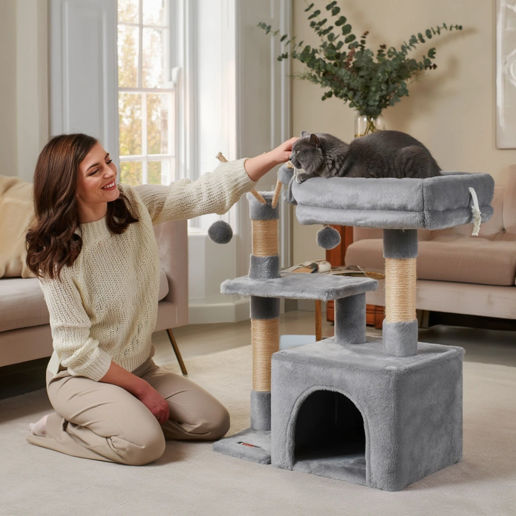 Carlisle 72cm Small Cat Tree & Scratching Post | Cat Furniture