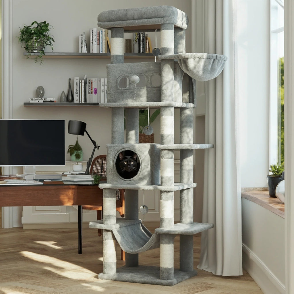 Cornwall 170cm Large Cat Tree & Scratching Post | Cat Furniture