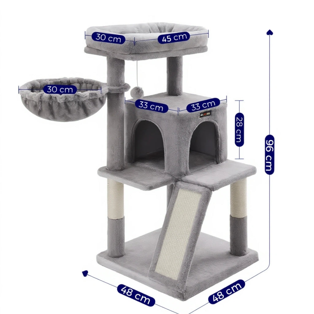 Chelsea 96cm Small Cat Tree & Scratching Post | Cat Furniture