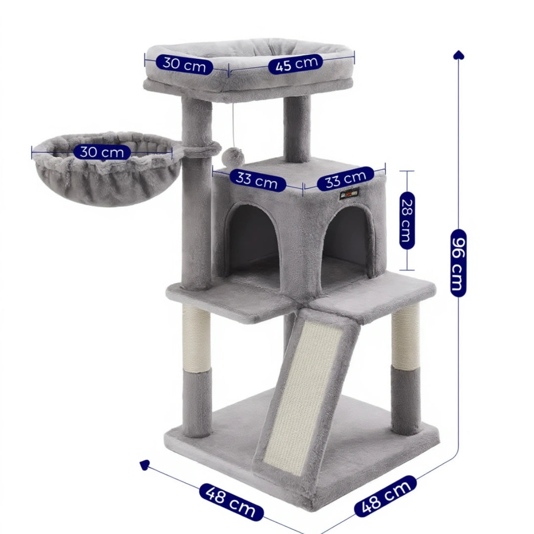 Chelsea 96cm Small Cat Tree & Scratching Post | Cat Furniture