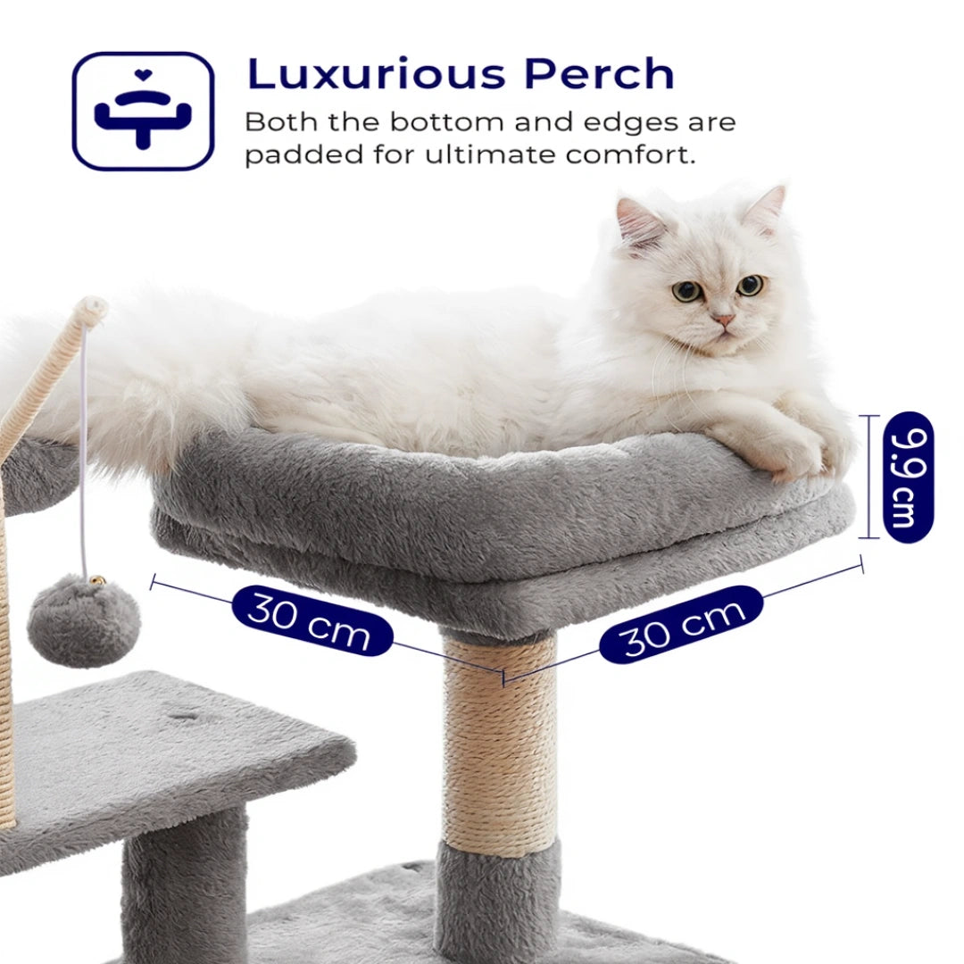 Carlisle 72cm Small Cat Tree & Scratching Post | Cat Furniture