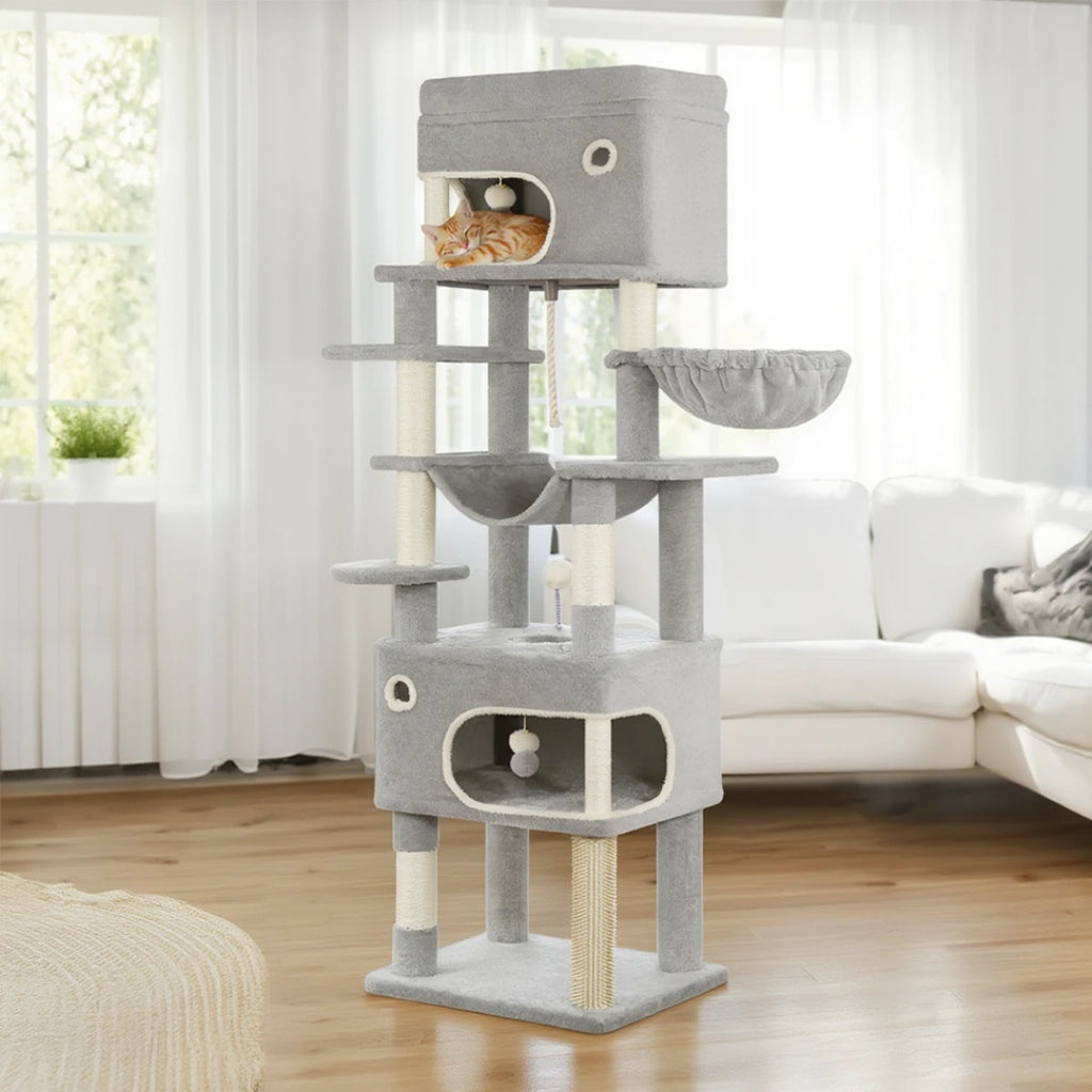 Kent Cat Tree 178cm Large Cat Tree & Scratching Post | Cat Furniture