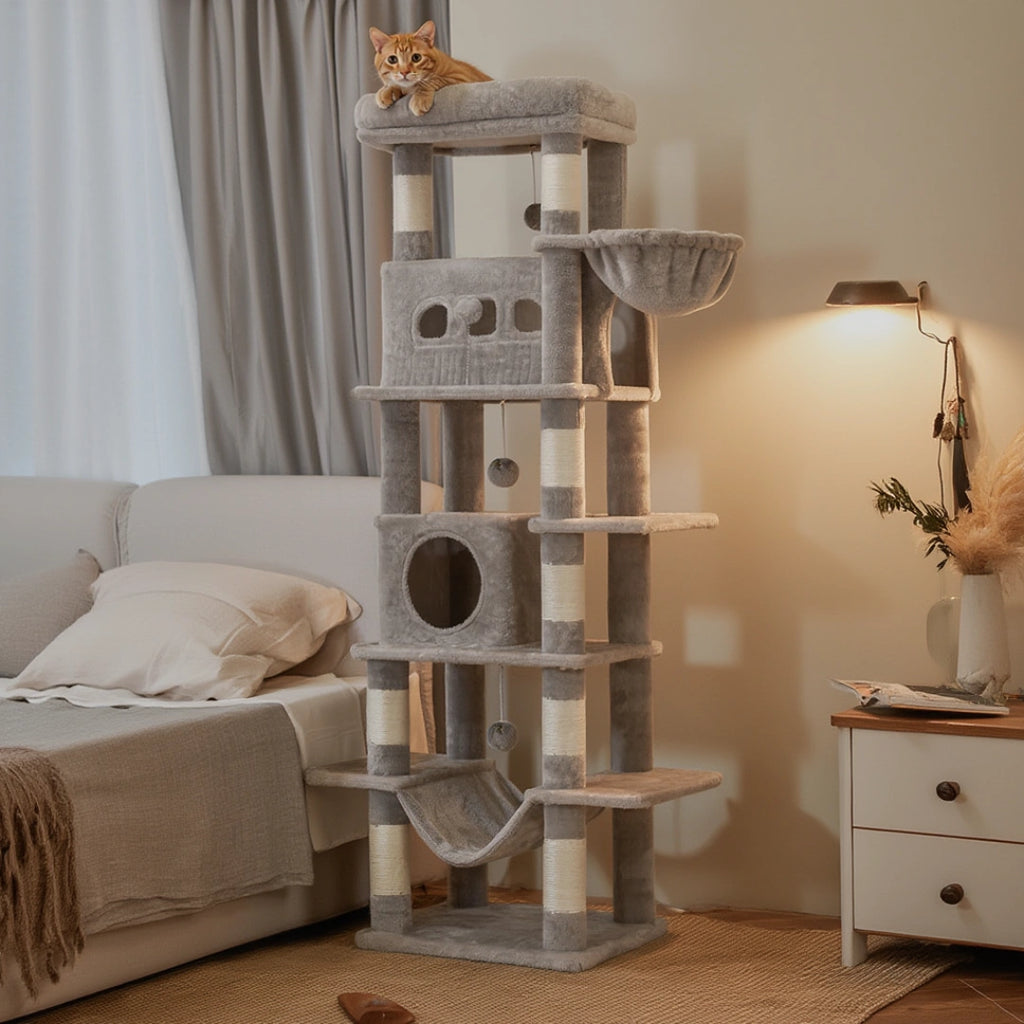 Cornwall 170cm Large Cat Tree & Scratching Post | Cat Furniture