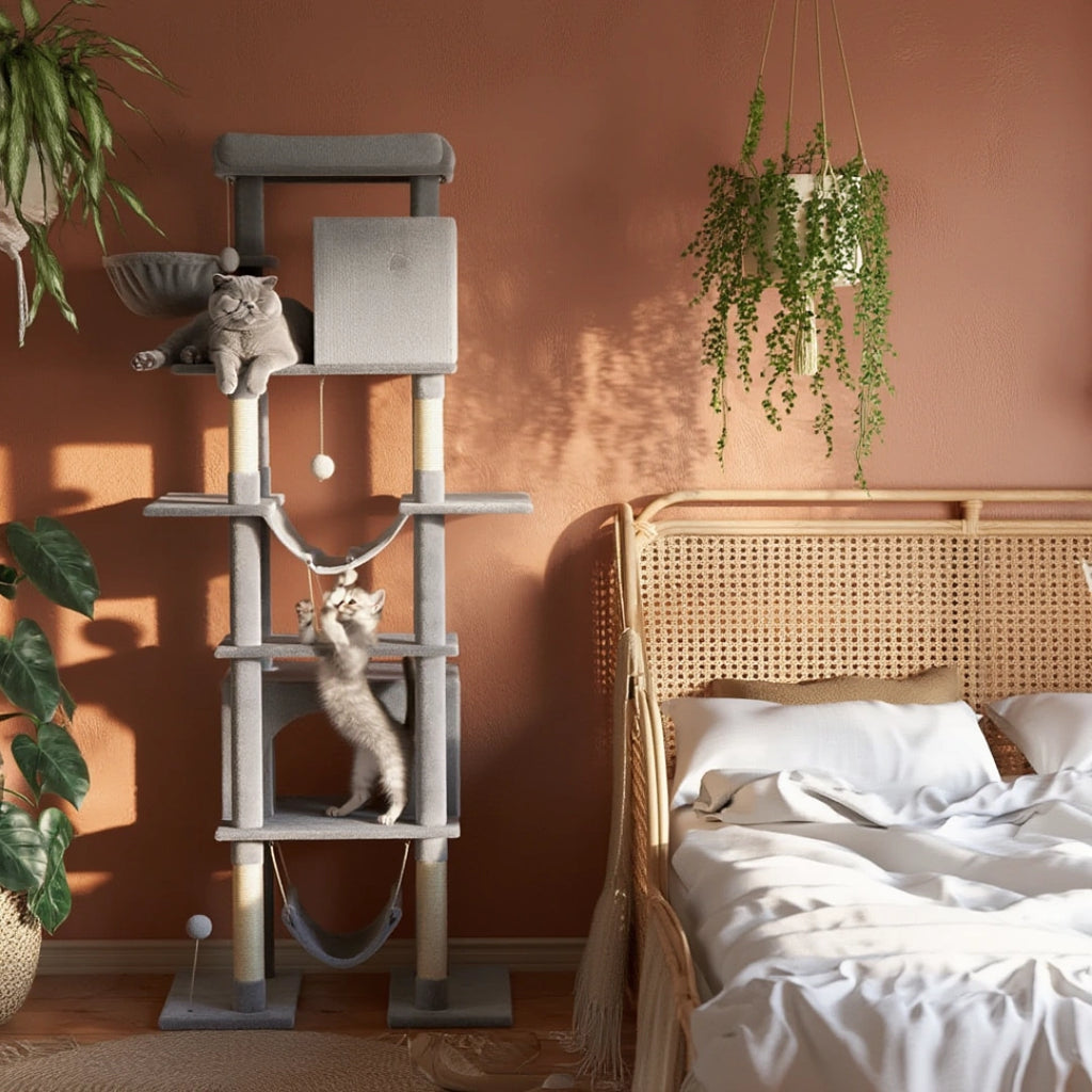 Bristol 201cm Large Cat Tree & Scratching Post | Cat Furniture