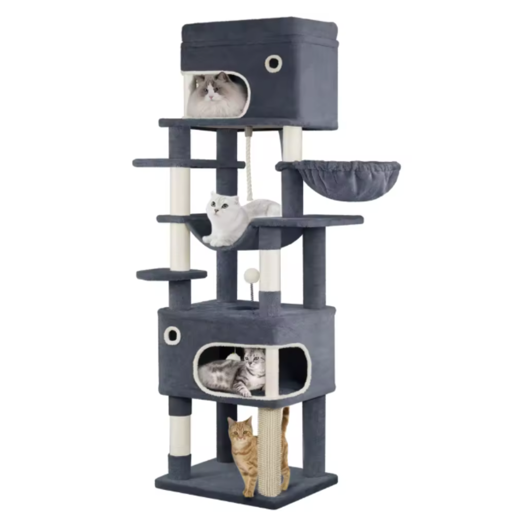 Kent Cat Tree 178cm Large Cat Tree & Scratching Post | Cat Furniture
