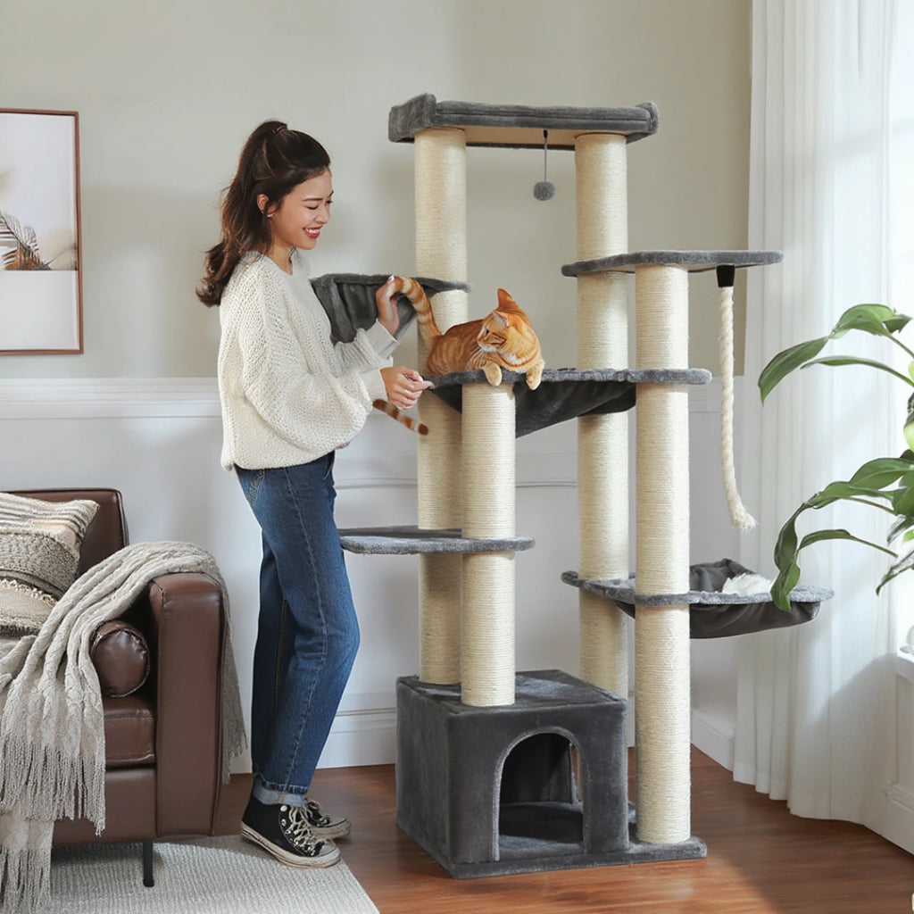 Suffolk 170cm Large Cat Tree & Scratching Post | Cat Furniture