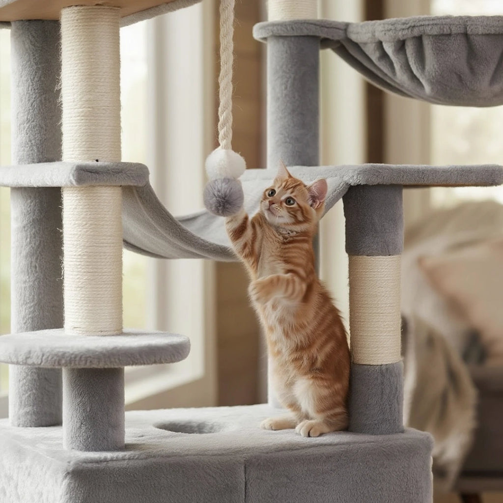Kent Cat Tree 178cm Large Cat Tree & Scratching Post | Cat Furniture