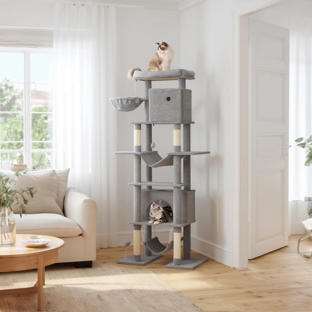 Bristol 201cm Large Cat Tree & Scratching Post | Cat Furniture