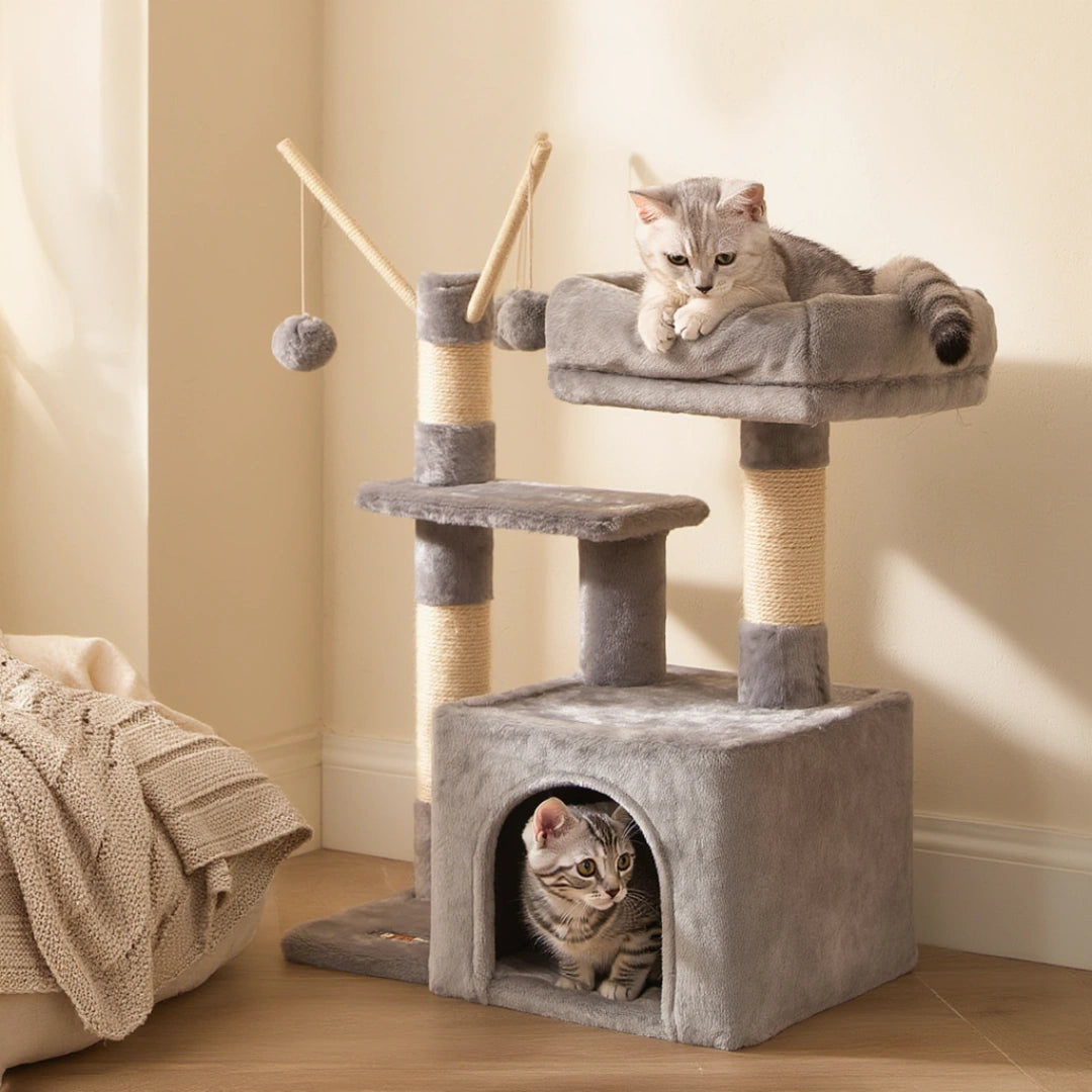 Carlisle 72cm Small Cat Tree & Scratching Post | Cat Furniture