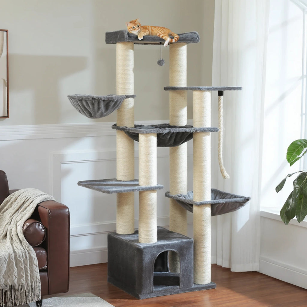 Suffolk 170cm Large Cat Tree & Scratching Post | Cat Furniture