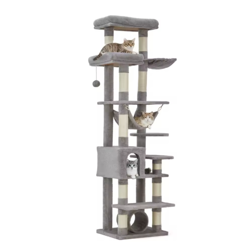 Bloomsbury 188cm Large Cat Tree & Scratching Post | Cat Furniture